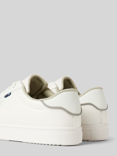 Jack & Jones Sneakers met vetersluiting en labeldetail Wit - 2