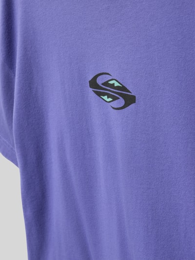 Quiksilver T-Shirt mit Rundhalsausschnitt Modell 'GLOBAL HEAT' Lila 2