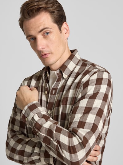 Polo Ralph Lauren Regular fit vrijetijdsoverhemd met kentkraag Middenbruin - 3