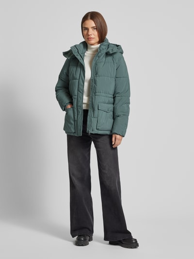 Vero Moda Regular Fit Steppjacke mit Pattentaschen Modell 'DIANA' Schilf 1