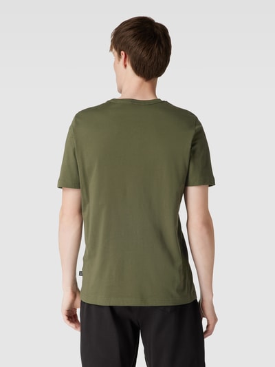 PUMA PERFORMANCE T-Shirt mit Label-Print Khaki 5