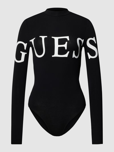 Guess Activewear Body z nadrukiem z logo model ‘GIULIA’ Czarny 2