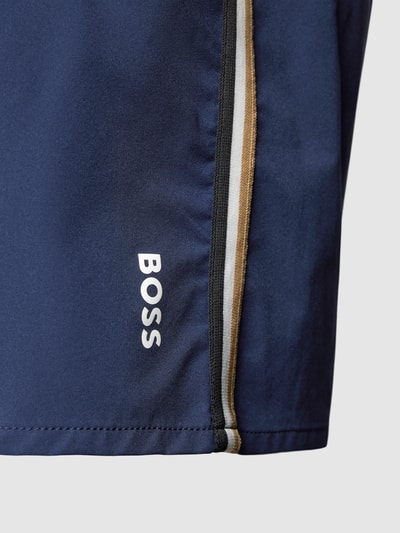 BOSS Badehose mit elastischem Bund Modell 'Iconic' Marine 2