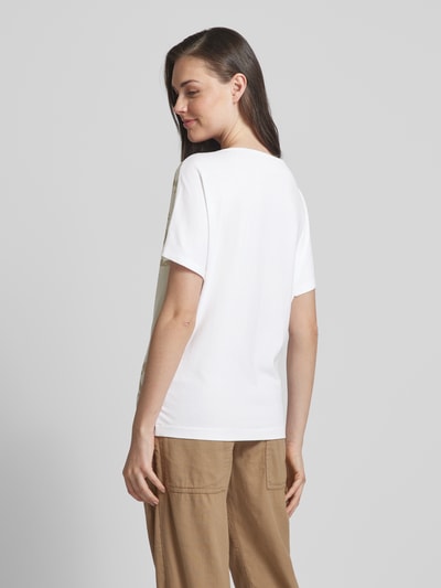 Esprit T-shirt met gebloemd motief Offwhite - 5