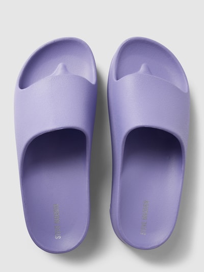 Steve Madden Slippers met breed riempje, model 'ASTRO' Lavendel - 5