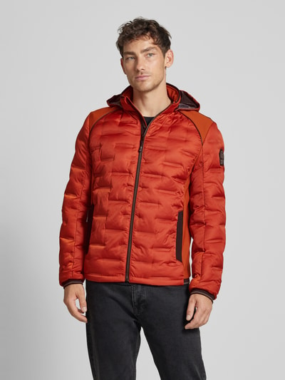 MCNEAL Steppjacke mit Kapuze Rostrot 4