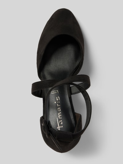 Tamaris Pumps mit Kreuzriemen Black 3