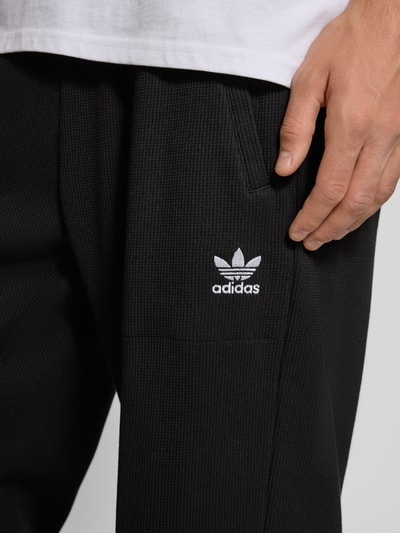 adidas Originals Sweatbroek met elastische band Zwart - 3