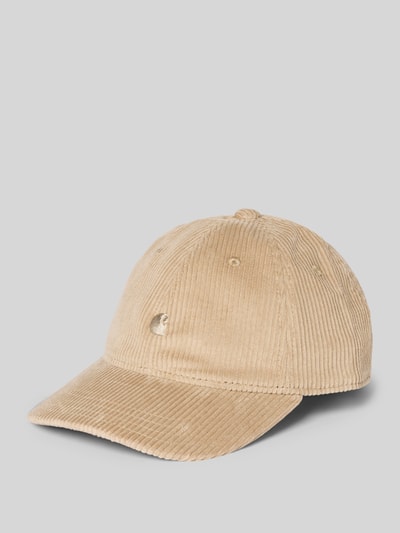 Carhartt Work In Progress Basecap mit Label-Stitching Offwhite 1