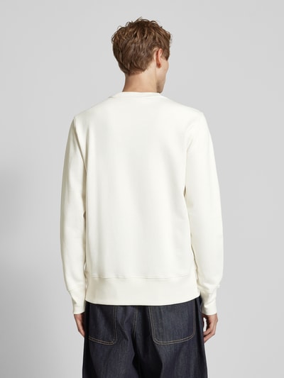 Calvin Klein Jeans Sweatshirt mit Label-Patch Offwhite 4