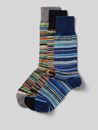 PAUL SMITH Socken mit Label-Detail im 3er-Pack Black 1