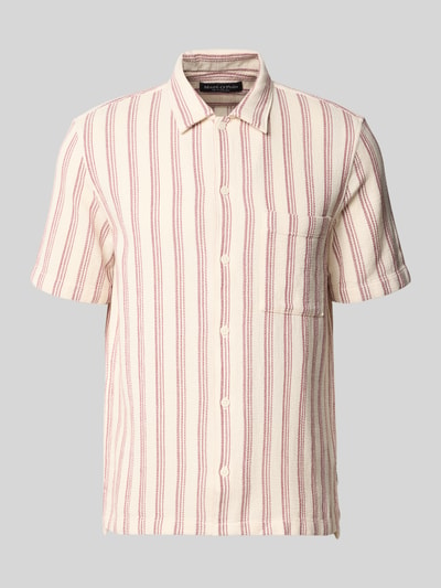 Marc O'Polo Regular Fit Freizeithemd aus reiner Baumwolle Modell 'CAMP' Weiss 2