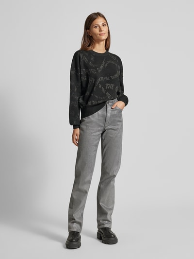 Scotch & Soda Sweatshirt mit Rundhalsausschnitt Black 1