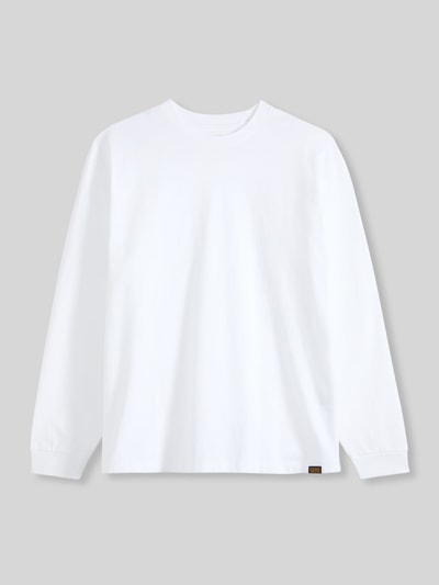 Levi's® Bluzka z długim rękawem o kroju relaxed fit z czystej bawełny Biały 2