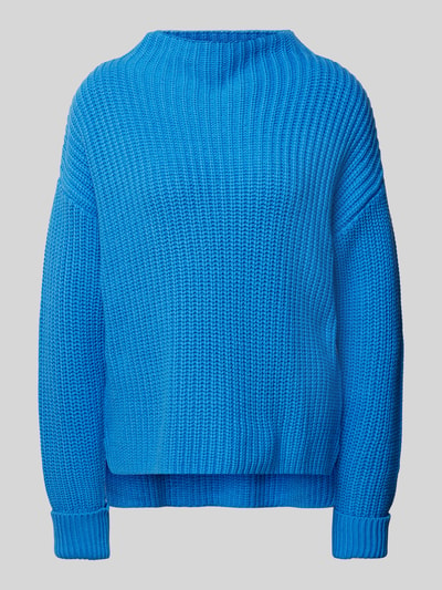 Selected Femme Gebreide pullover met turtleneck, model 'SELMA' Koningsblauw - 2