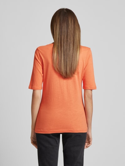 Soyaconcept T-Shirt mit Rundhalsausschnitt Modell 'Babette' Orange 5