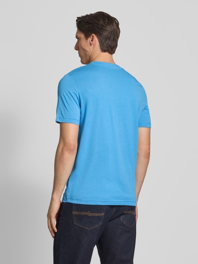 s.Oliver RED LABEL Regular Fit T-Shirt aus reiner Baumwolle Ocean 5