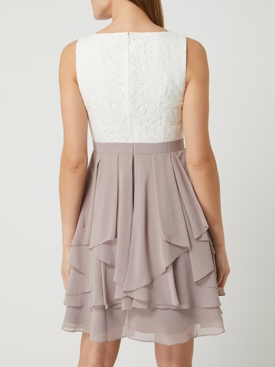 Jake*s Cocktail Cocktailkleid aus Spitze und Chiffon  Mauve 5