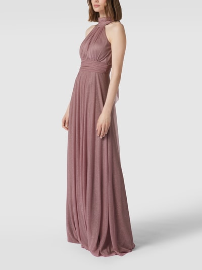 TROYDEN COLLECTION Abendkleid mit amerikanischem Ausschnitt Mauve 4