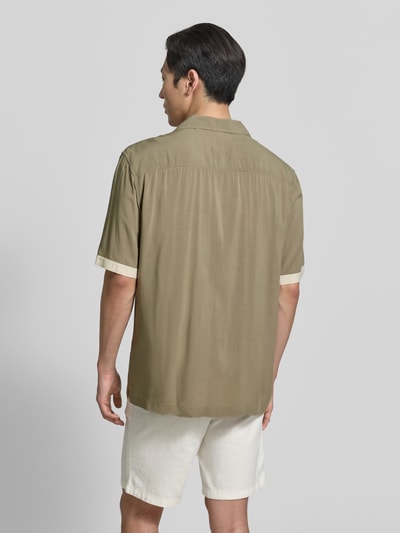 JOOP! COLLECTION Relaxed Fit Freizeithemd aus Viskose mit Reverskragen Lind 5