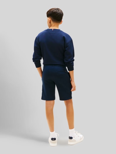 Tommy Hilfiger Kids Regular Fit Sweatshorts aus Baumwoll-Mix Marine 5