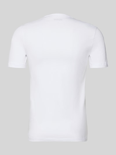 HUGO Regular Fit T-Shirt Set aus reiner Baumwolle im 3er-Pack Mittelgrau 3
