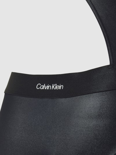 Calvin Klein Underwear Badeanzug mit Cut Out Modell 'CK REFINED' Black 2