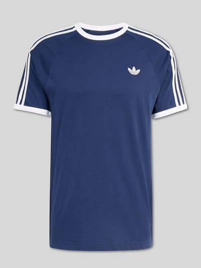 adidas Originals Regular Fit T-Shirt aus reiner Baumwolle Marine 2