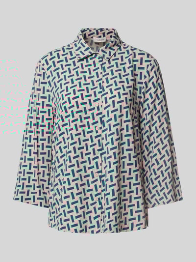 Christian Berg Woman Hemdbluse mit Knopfleiste Altrosa 2