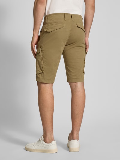 PME Legend Szorty cargo o kroju slim fit z nadrukiem z logo model ‘NORDROP’ Piaskowy 5