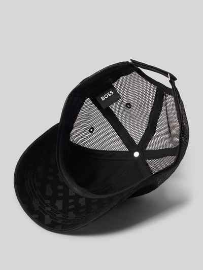 BOSS Basecap mit Mesh-Einsatz Modell 'ZED-TRUCKER-M' Black 2