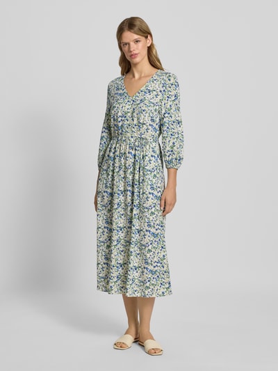 Marc O'Polo Denim Relaxed Fit Freizeitkleid aus Viskose-Baumwoll-Mix Royal 4