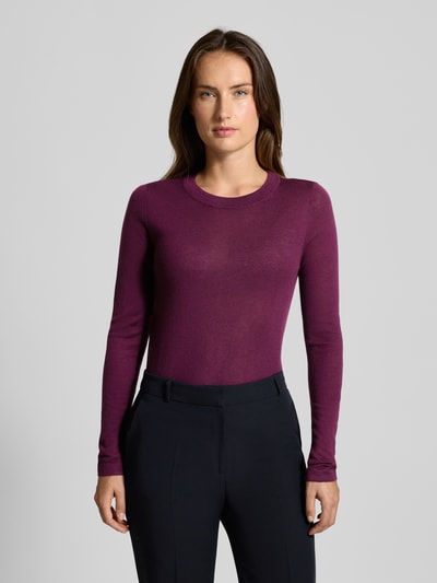 Christian Berg Woman Selection Pullover van pure wol Prune - 4