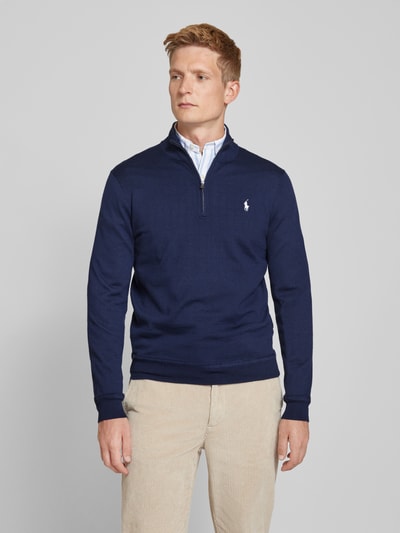 Polo Ralph Lauren Gebreide pullover met schipperskraag Marineblauw - 4