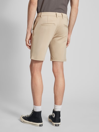 Blend Regular Fit Shorts mit Eingrifftaschen Sand 5