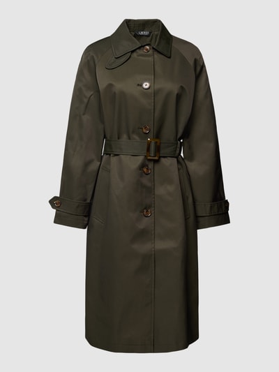 Lauren Ralph Lauren Trenchcoat mit Gürtel Oliv 2