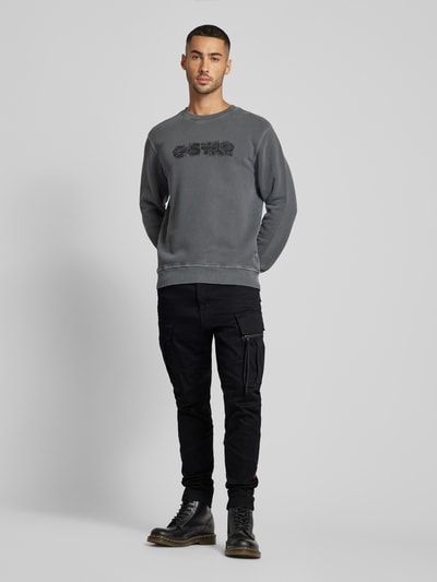 G-Star Raw Spodnie cargo z kieszeniami cargo Czarny 1