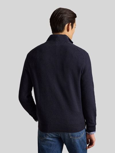 Polo Ralph Lauren Troyer o kroju regular fit z czystej bawełny Ciemnoniebieski 5