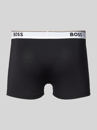 BOSS Boxershort met elastische band met logo in een set van 3 stuks Wit - 3