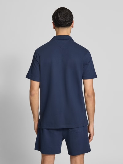 Tommy Jeans Regular Fit Poloshirt aus reiner Baumwolle Marine 5