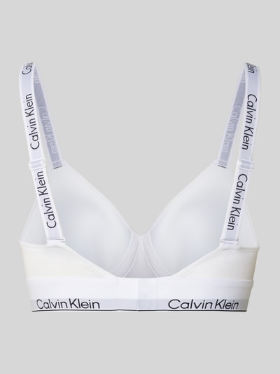 Calvin Klein Underwear Bralette met label in band Wit - 3
