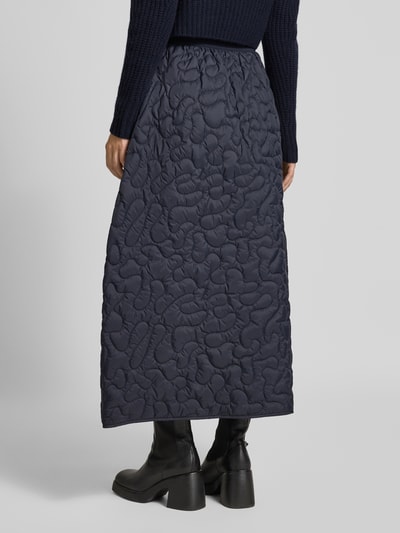 Emporio Armani Maxirock mit elastischem Bund Marine 5