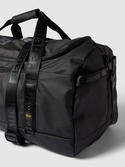 Blauer USA Duffle Bag mit Label-Details Modell 'SPLASH' Black 3