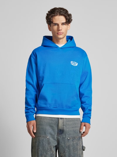 REVIEW Hoodie met capuchon Koningsblauw - 4