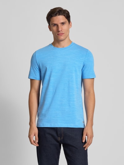 s.Oliver RED LABEL Regular Fit T-Shirt aus Baumwoll-Mix Aqua 4