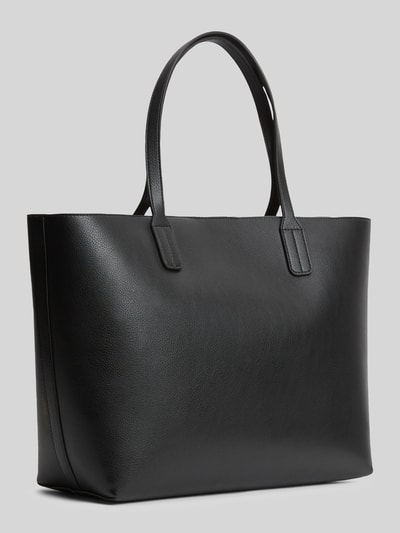 Tommy Hilfiger Shopper mit Reißverschlussfach und Anhänger für Kleinigkeiten Black 5
