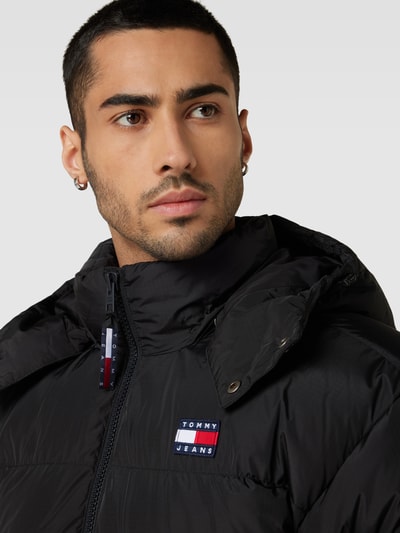 Tommy Jeans Steppjacke mit Label-Patch Modell 'ALASKA' Black 3