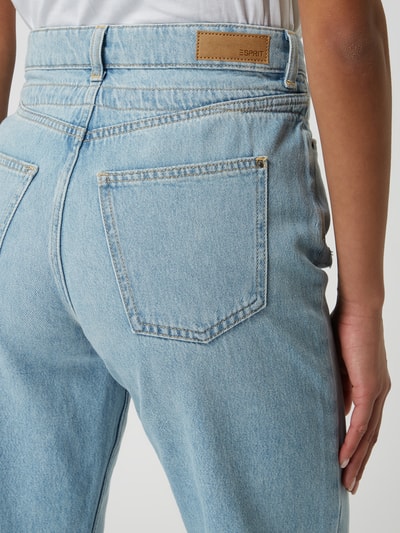 Esprit Korte jeans van katoen  Jeansblauw - 3