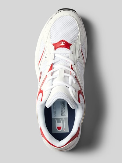 CHAMPION Sneaker mit Label-Details Modell 'RUN' Weiss 4