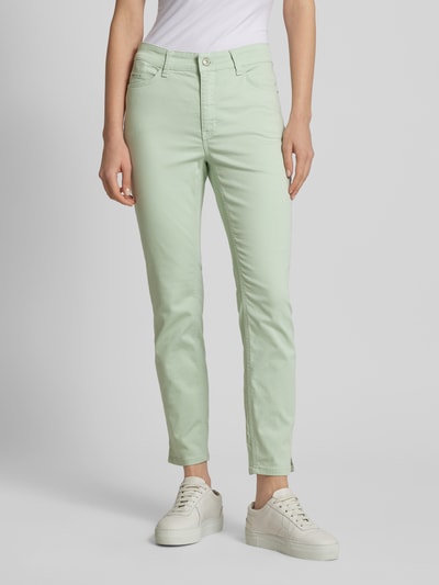 MAC Slim fit broek met verkort model, model 'DREAM SUMMER' Mintgroen - 4